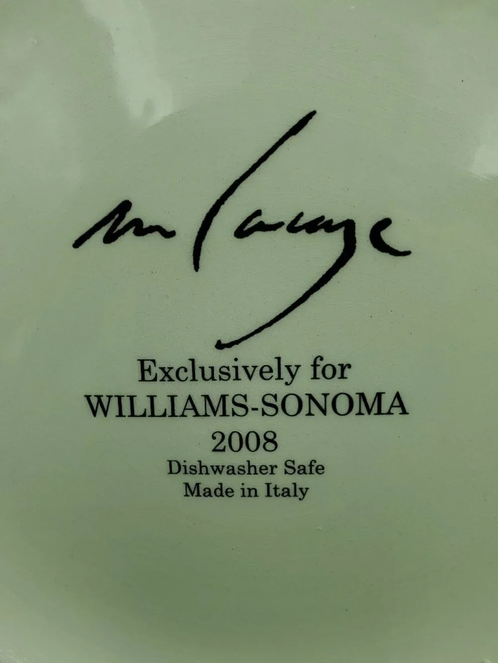 Williams-Sonoma Rooster Francais Soup Pasta Bowl Salad Serving Bowl